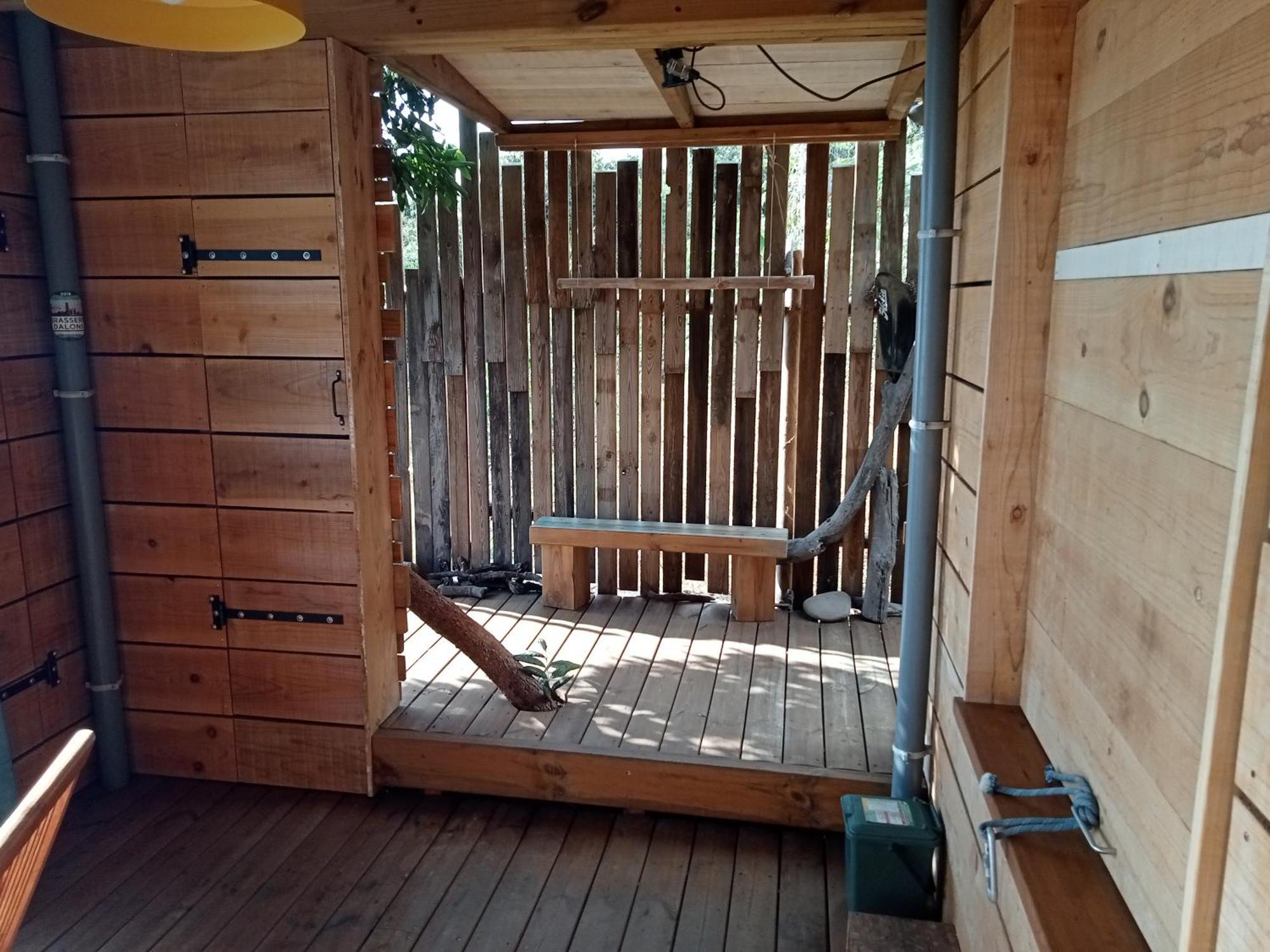 Bungalow Ecologique Avec Toilettes Seches Leu Kabanon Vue Mer Saint-Leu Exterior photo